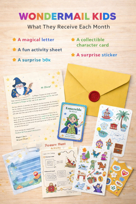 WonderMail Sticker Pack